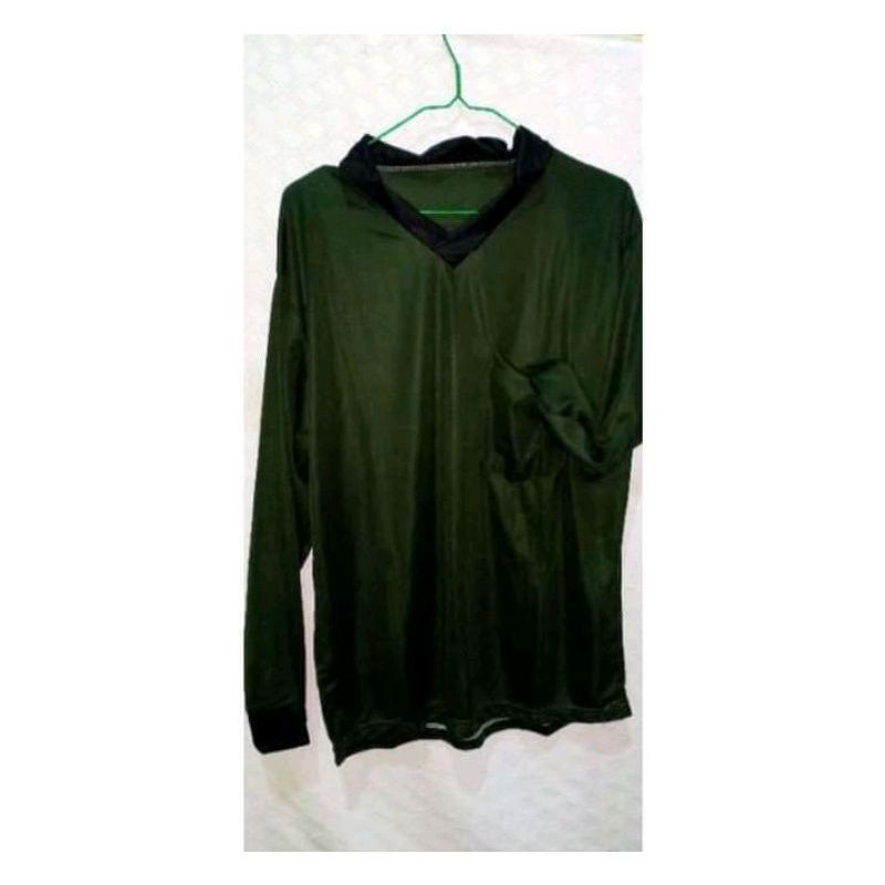 TERMURAH kaos Tani lengan panjang kerah kaos basahan sawah petani proyek lapangan murah sawah