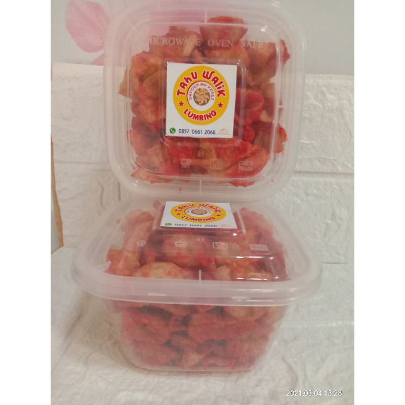 

KERIPIK TAHU WALIK BALADO EXTRA PEDAS