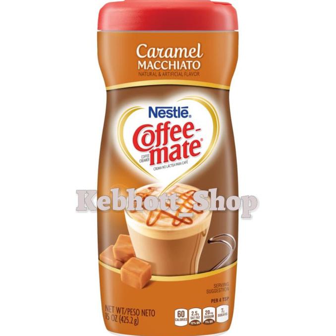 

[[BISA COD]] Nestle Coffee Mate Caramel Macchiato Powder Creamer 425,2gr | Machiato TERBARU Kode 663