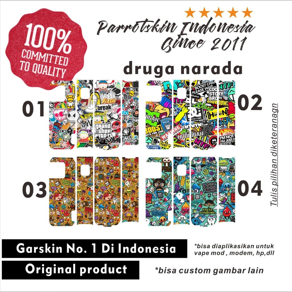 Garskin skin narada doodle Edition sticker