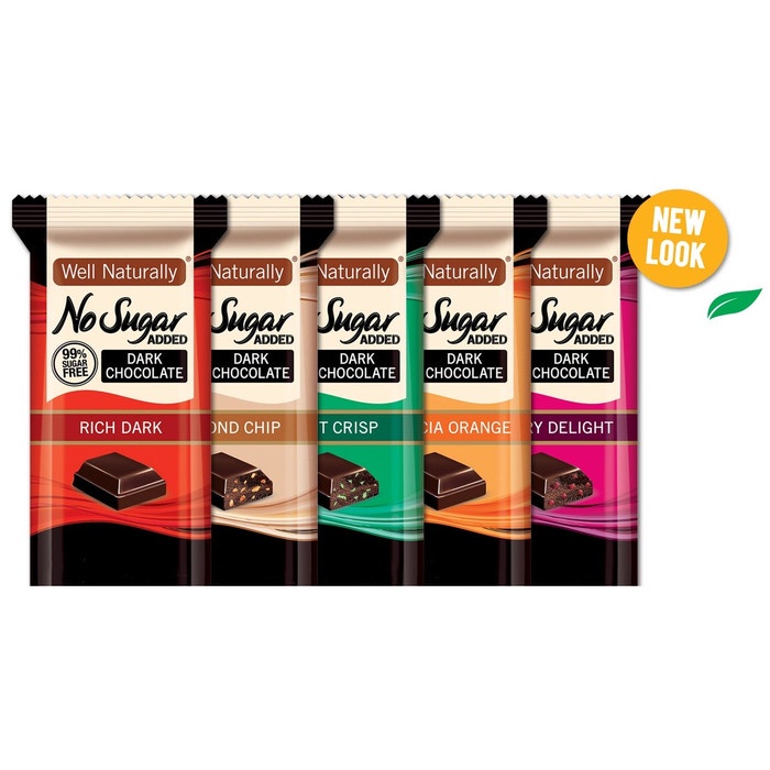 

WELL NATURALLY CHOCOLATE - NO SUGAR