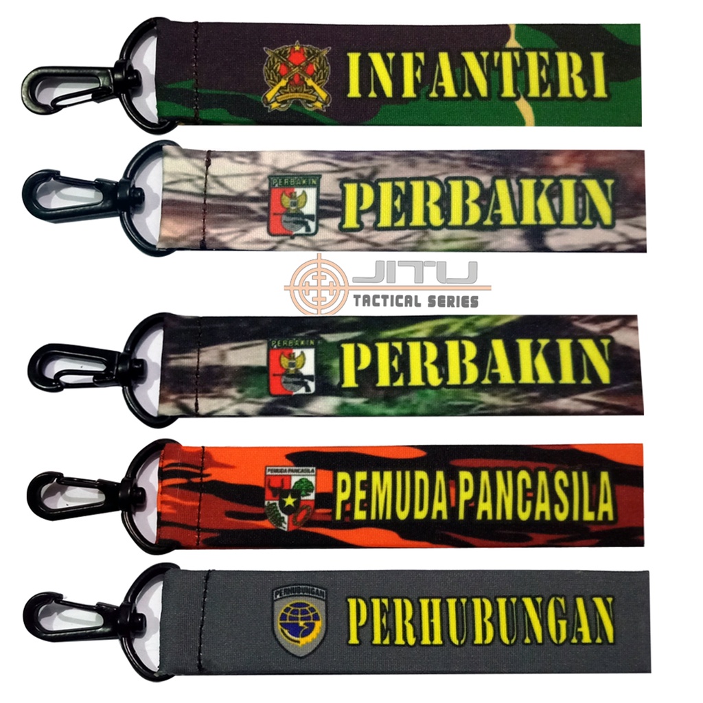 Gantungan Kunci Keychain Army Gantungan Kunci Sublime Tactical Series Army Perlengkapan Militer