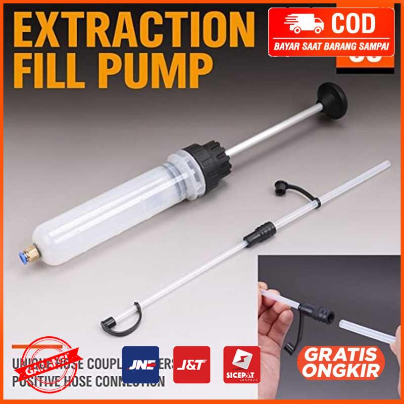 Pompa Tangan Transfer Oli Bensin Mobil Oil Extractor 1.5L NL03