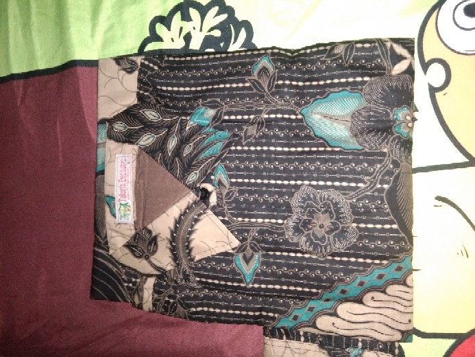 Kemeja Batik Prabu Bahan Katun Baturaden Reguler Fit A176