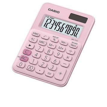 

CASIO Colorful Calculator MS-7UC-PinK