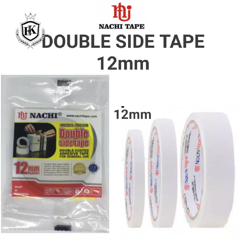 

Isolasi Double Tape Nachi 12 mm x 10 yard