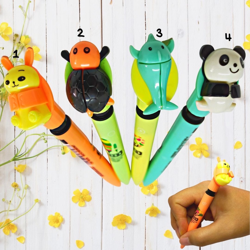 

Pensil Mekanik Lucu Unik Karakter Animal Imut Murah