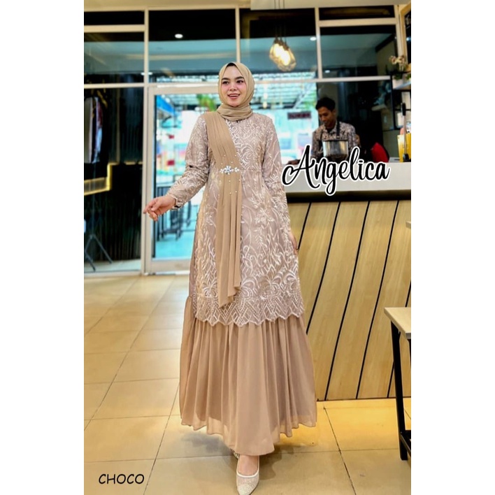 GAMIS PESTA KEBAYA LAMARAN ANGELICA