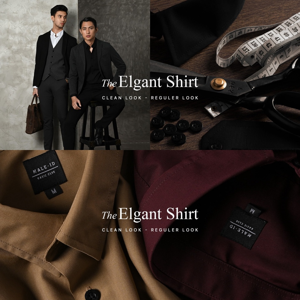 ELGANT BASIC SHIRT by MALE ID HEYMALE ID