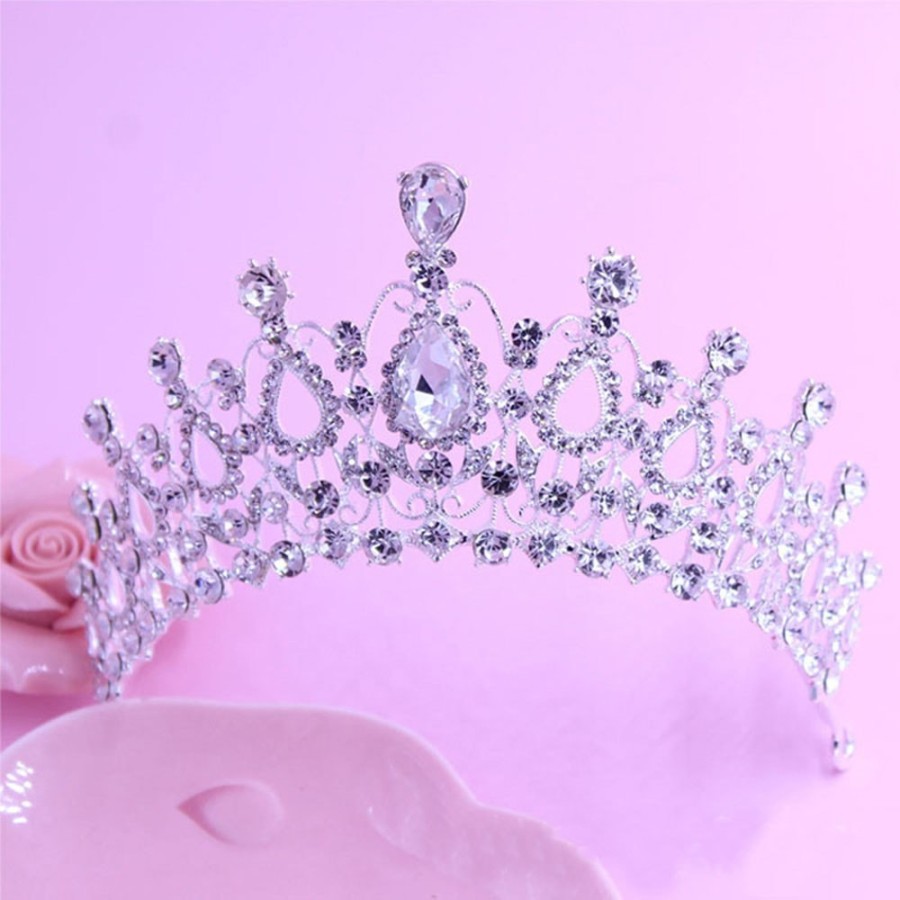 Mahkota Wanita mutiara tiara queen wedding