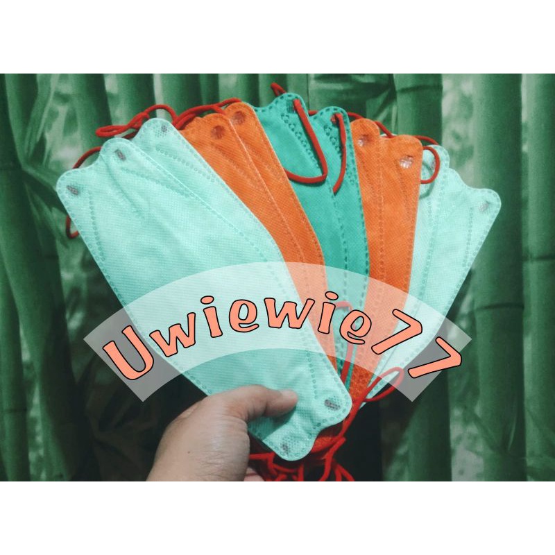 KF94 Mouson mix warna isi 10pcs, Masker KF94 campur