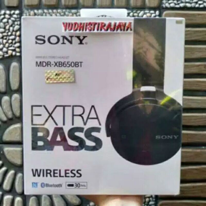 Headphone Sony MDR-XB650BT Extrabass Bluetooth Resmi SONY (Segel)
