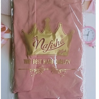 Jilbab Instan Bergo Syria Tali Polos By Nafisha Hijab-SALEM