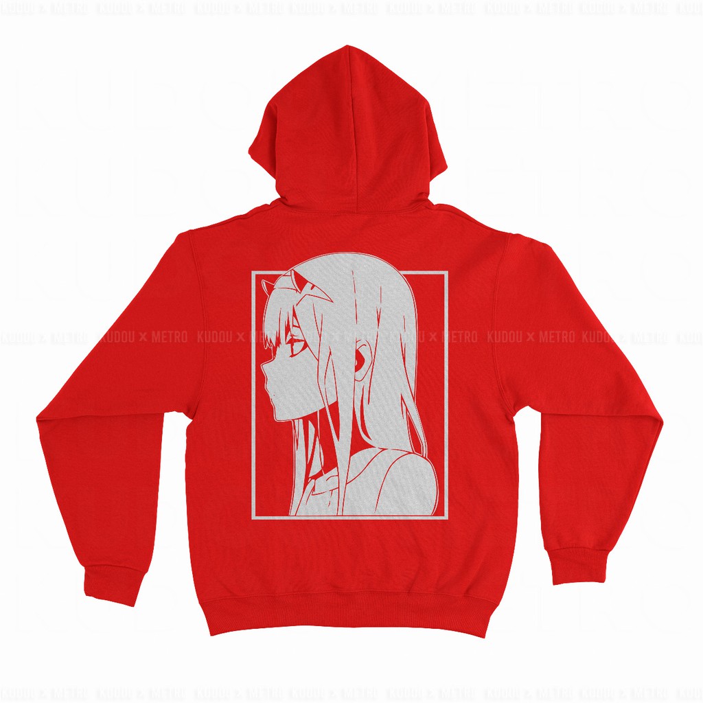 Hoodie Zero Two Darling in The Franxx