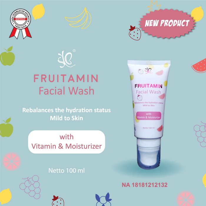 FRUITAMIN FACIAL TREATMENT ( botol sikat) BY SYB BPOM ORIGINAL