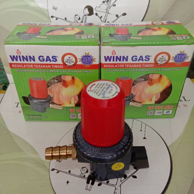 Regulator Gas/KepalaGas/Regulator hp winn gas/regulator buat org dagang/regulator ada putarannya