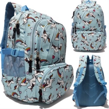 Tas Jumbo ransel Sekolah anak cewe remaja 1822 - Unicorn Owl