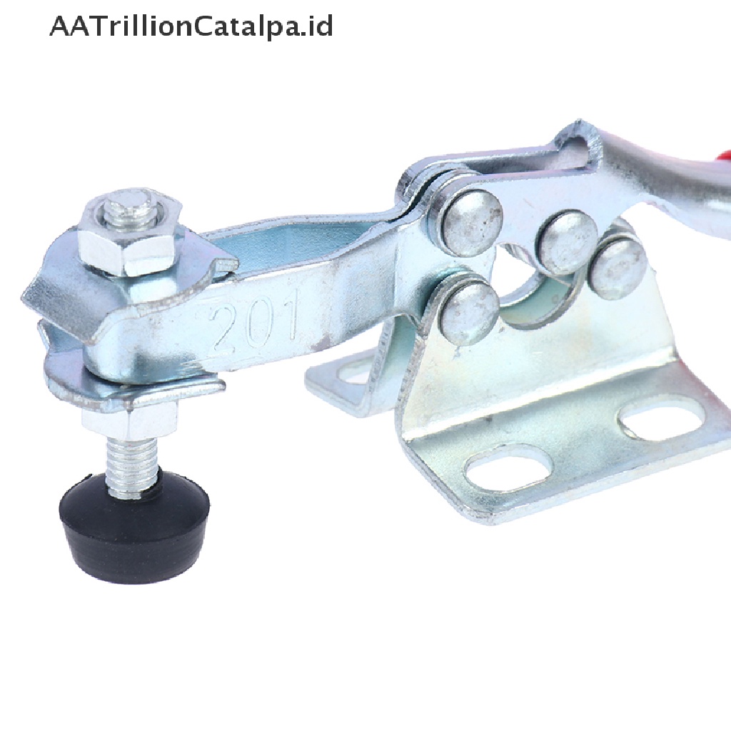 Aatrillioncatalpa 2 / 4pcs Klip Toggle Clamp Horizontal 201A / 201A Quick Release Untuk Pengerjaan Kayu