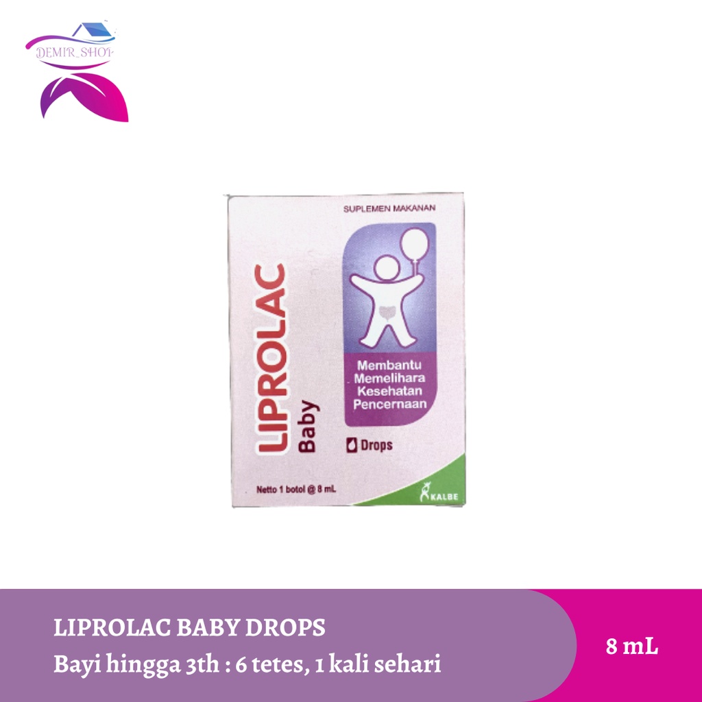 Liprolac Baby - Suplemen Prebiotik dan Probiotik Tetes untuk Anak