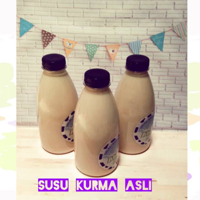 

Susu murni kurma kholas/sukari asli 500ml