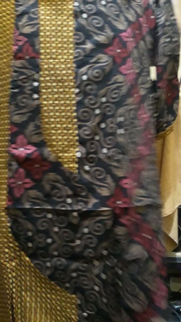 Gamis Batik Modern Murah Katun Halus Kombinasi Truntum, Ori Batik Aksara Pekalongan Big Size Jumbo