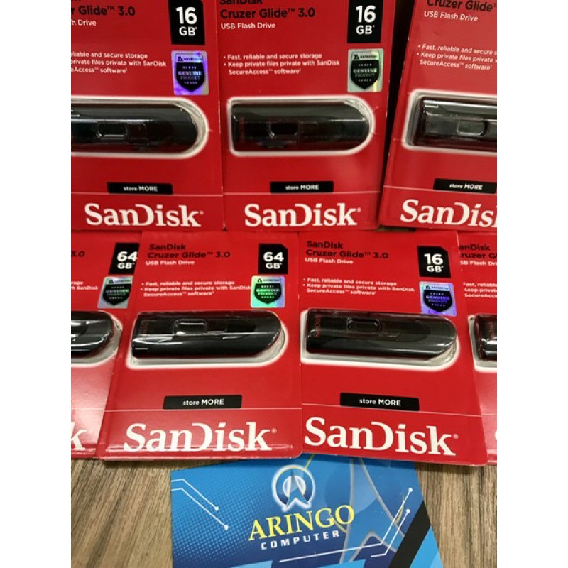 Flashdisk Sandisk 16GB CZ600 CRUZER GLIDE 3.0