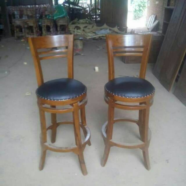 Kursi bar mebel Jepara mebel jati Jepara mebel bagus Jepara kursi cafe