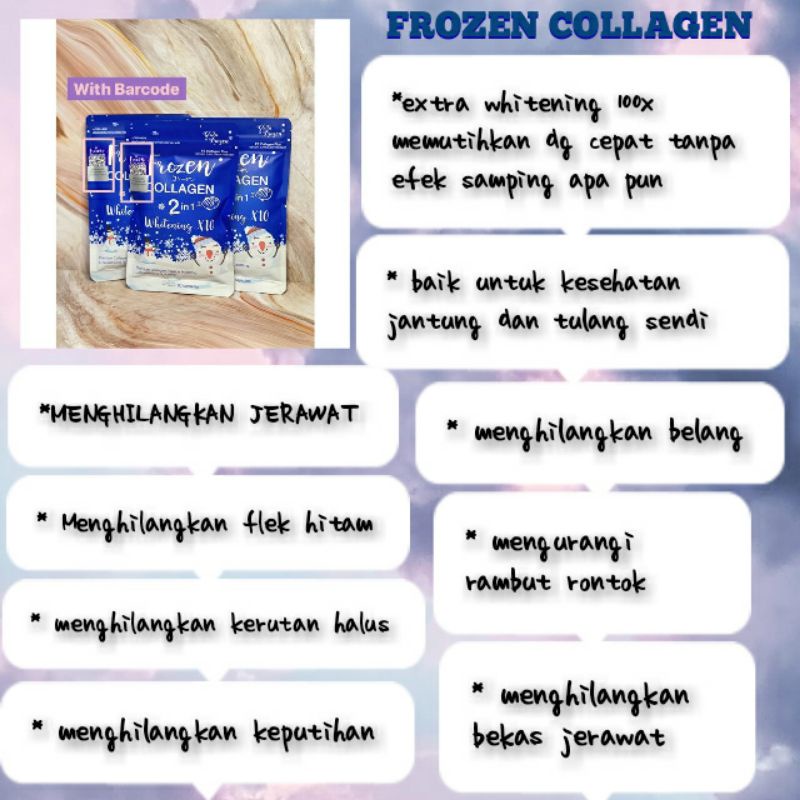 frozen collagen