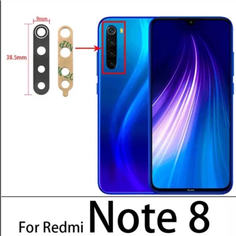 lensa kamera Xiaomi Redmi Note 8