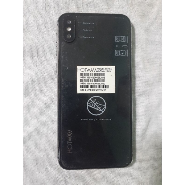 hotwav symbol x minus lcd, real pic