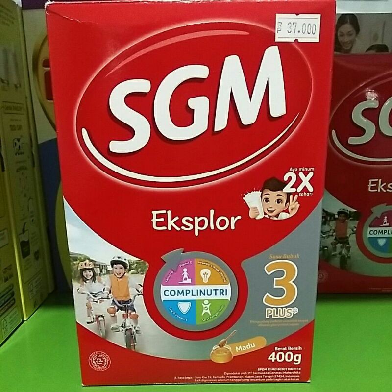 

SGM EKSPLOR 3 PLUS RASA MADU&VANILA 400GRAM