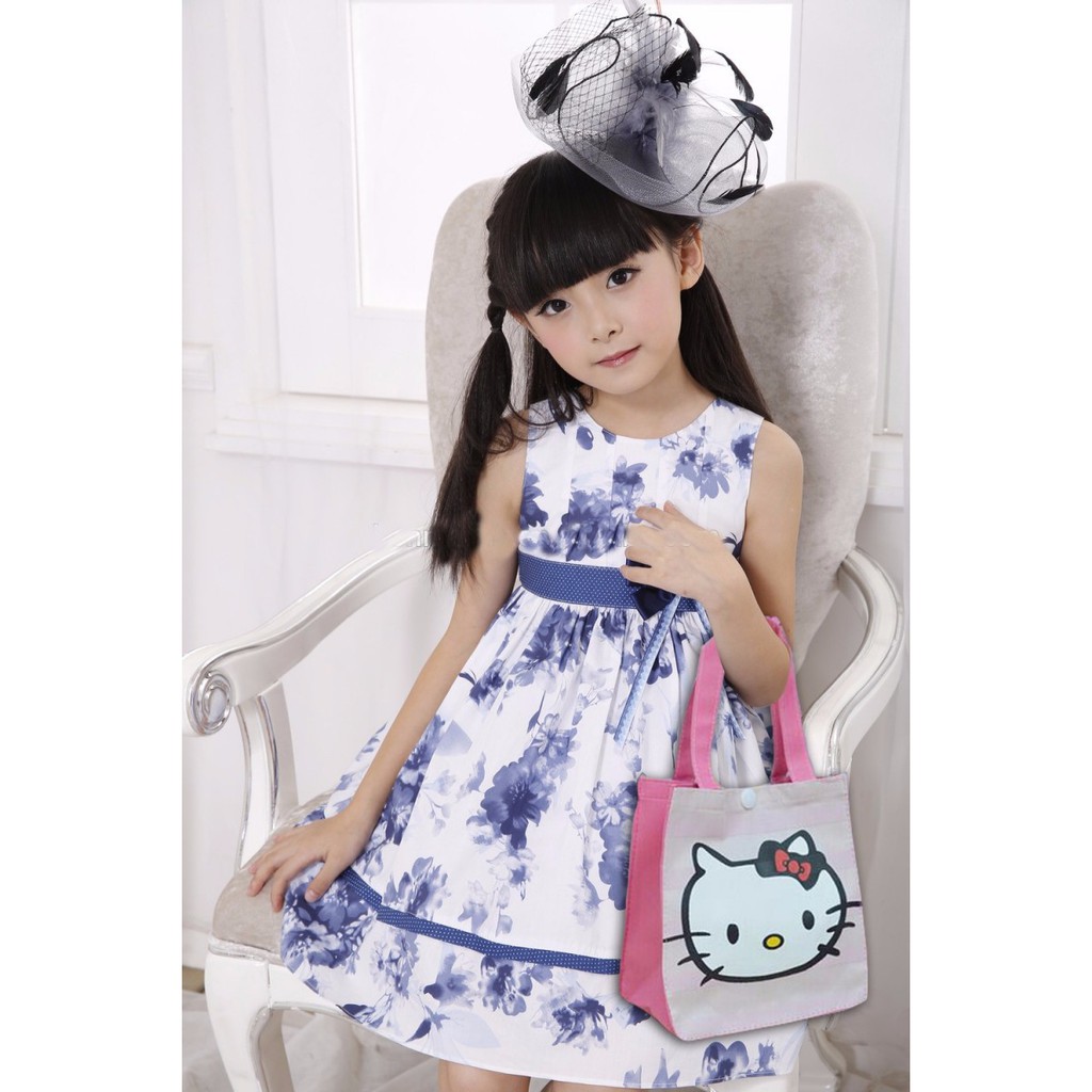 Tas Fashion Anak Kecil Bentuk Model Karakter Motif Hello Kitty Doraemon Lucu Unik model Tenteng Serb