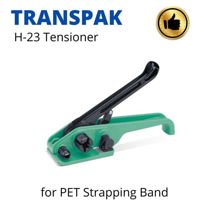 

TENSIONER & CUTTER FOR PET STRAPPING BAND TRANSPAK H-23 MANUAL TOOL