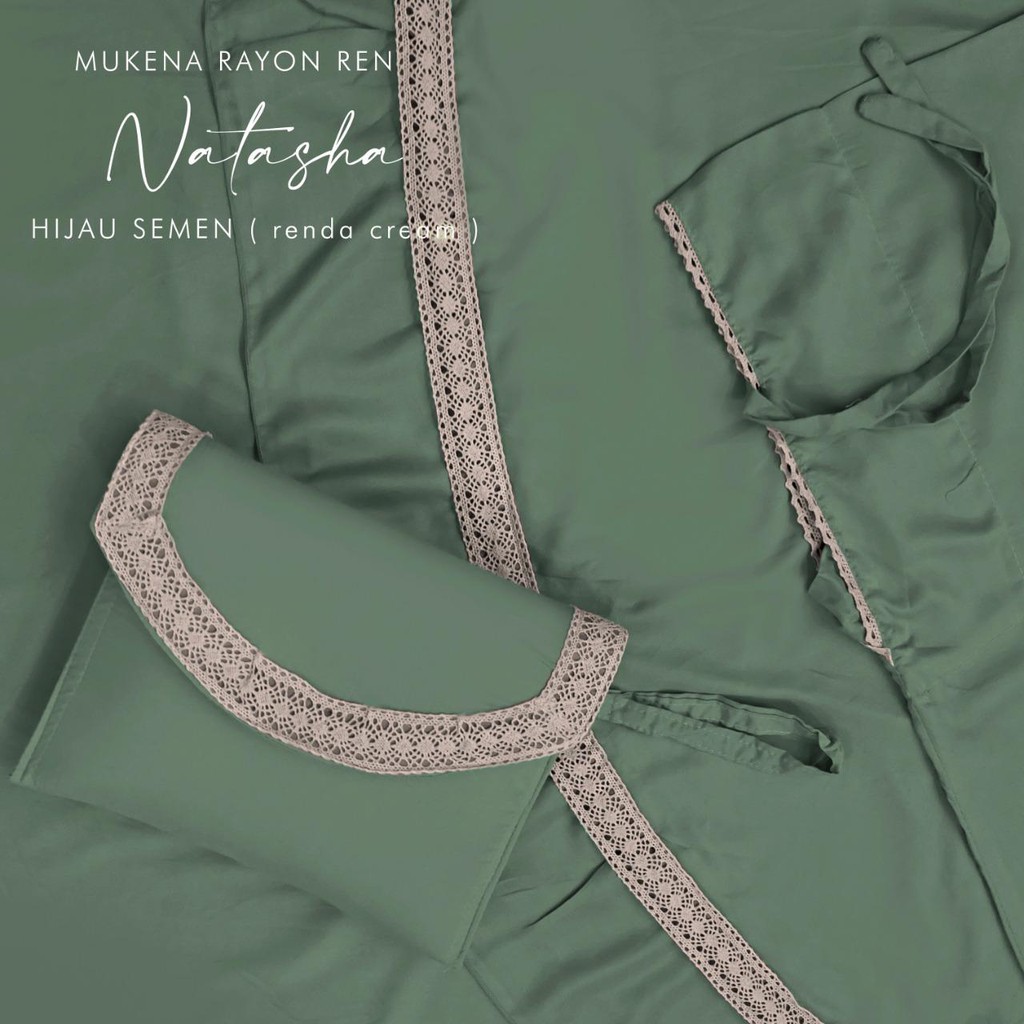 MUKENA BALI TASIK - MUKENA DEWASA RAYON RENDA NATASHA