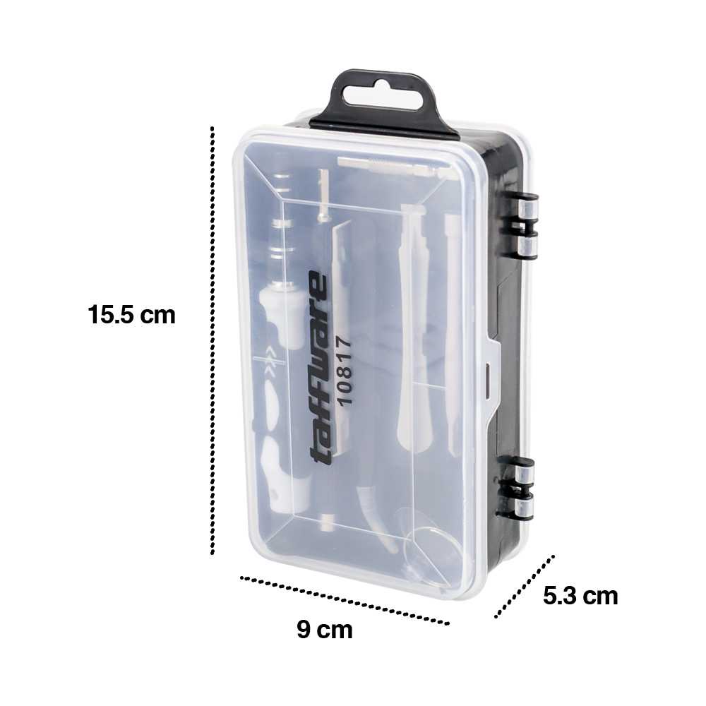 (100% BARANG ORI) Taffware 115 in 1 Screwdriver Set Reparasi Smartphone Insulated 10817