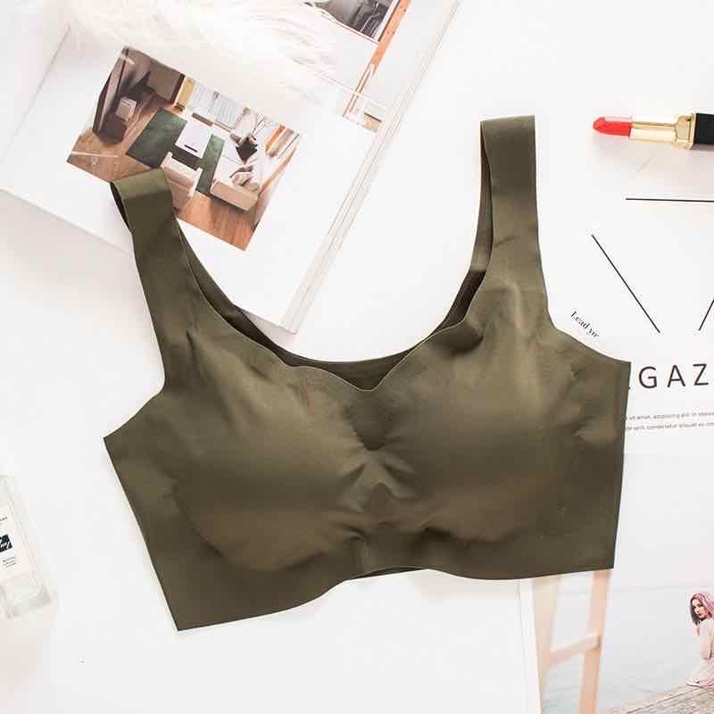 COD√Sport Bra Pakaian Dalam Wanita Hight Quality-bra-33 hijau