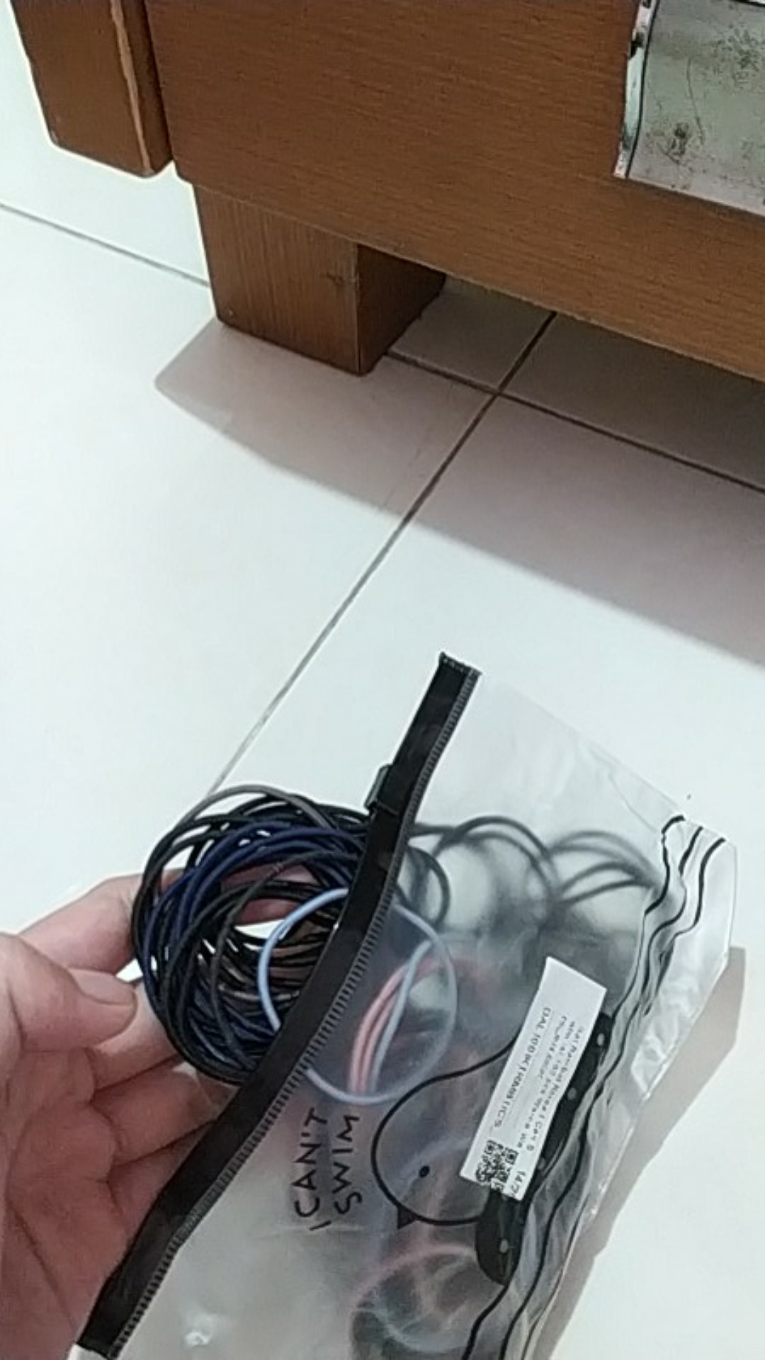 Millennio Ik01 Ikat Rambut Korea I Can Swim Isi 100 Pcs Warna Warni