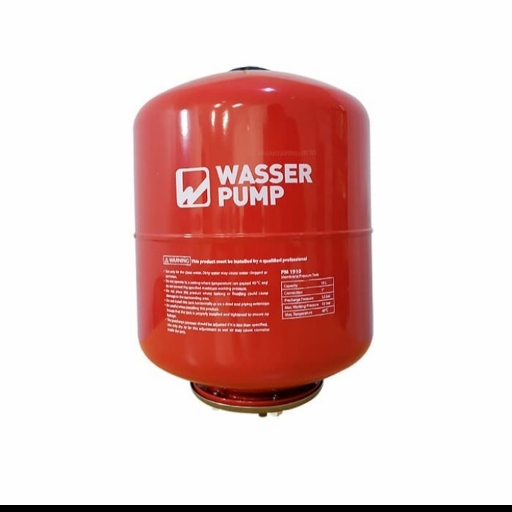 wasserPM1910merah - Tabung Wasser pm 1910 pressure tank Wasser PW 251 ea pw 381 ea membran tanki pm 