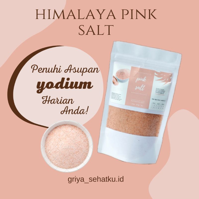 Garam himalayan pink salt 100gram 100% original