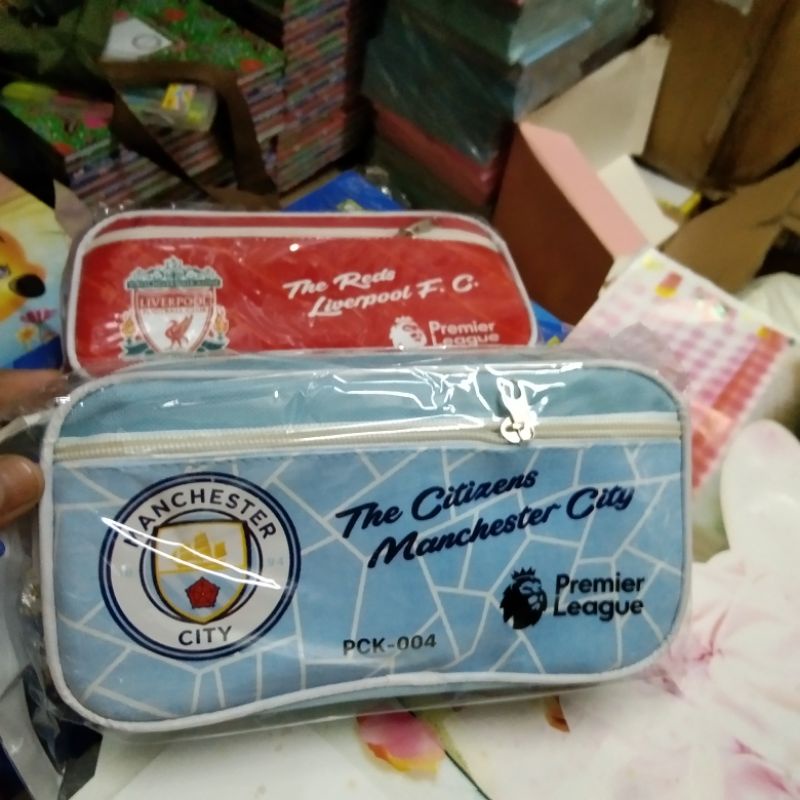 Tempat Pensil / Pencil Case / Tepak Kain Team Sepak  Bola-2