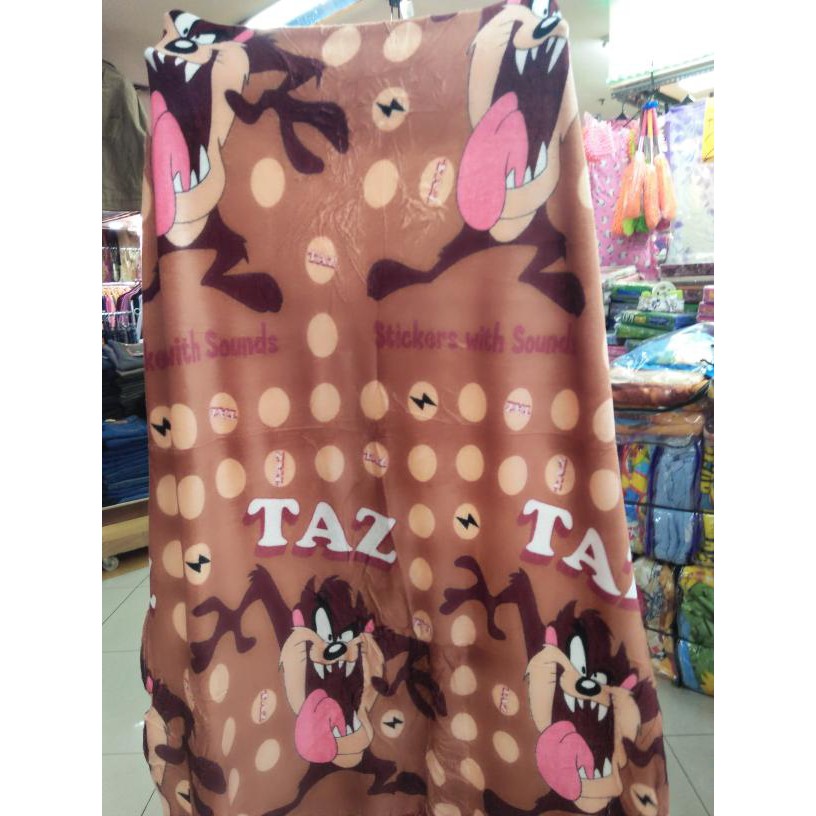 Harga Spesial Selimut Karakter Tazmania