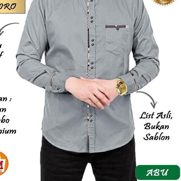 ❃ LM 25555-25561 Baju Koko Pria SULTAN TOJIRO TOYOBO TERBARU ✶