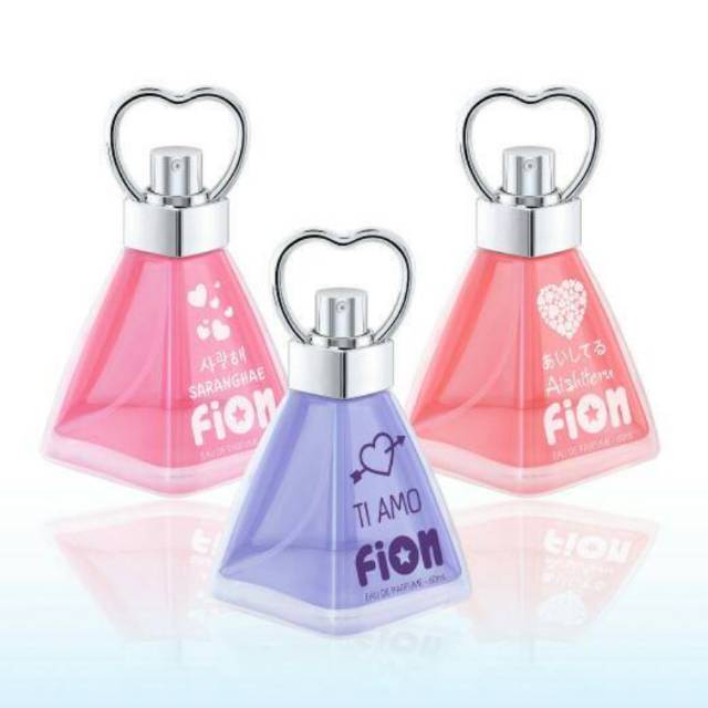 Fion EDP | Parfum Cinta 60 ml + Bubble  (Tidak bisa kirim luar P. Jawa dengan memakai JNT)