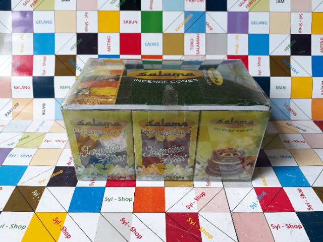 Bukhur - Aromatherapy JASMINE ATTAR Kerucut SALAMA INCENSE CONES