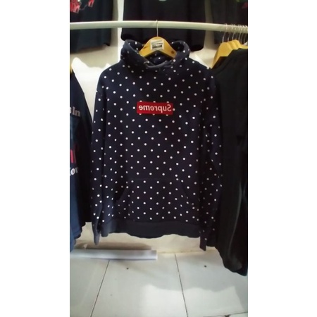 Hoodie supreme x play cdg original//hoodie supreme x cdg original second