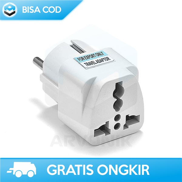 OVER STEKER KAKI 3 KE 2 UNIVERSAL - TRAVEL ADAPTOR KAKI 3 SERBAGUNA