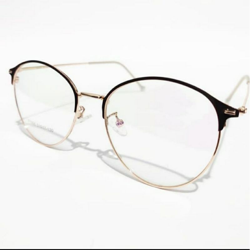 FRAME KACAMATA BESI MINUS 1906 F1906 PAKET LENSA PLUS SILINDRIS ANTIRADIASI