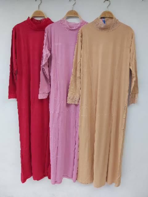 Dress Renda Gamis Wanita Renda