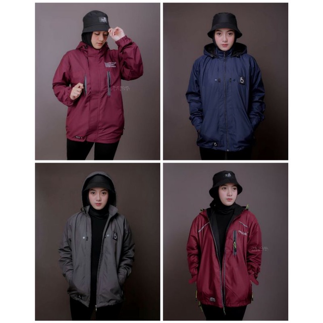 JAKET WANITA THE BOJIEL - PARKA WANITA - JAKET CEWEK - JAKET POLOS WANITA - JAKET POLOS PRIA