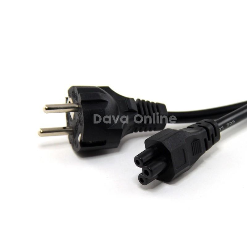 KABEL POWER NOTEBOOK UNIVERSAL MURAH HQ 3 LUBANG-KABEL POWER ADAPTOR CHAS LAPTOP MURAH R-ONE HQ - TEKNO KITA